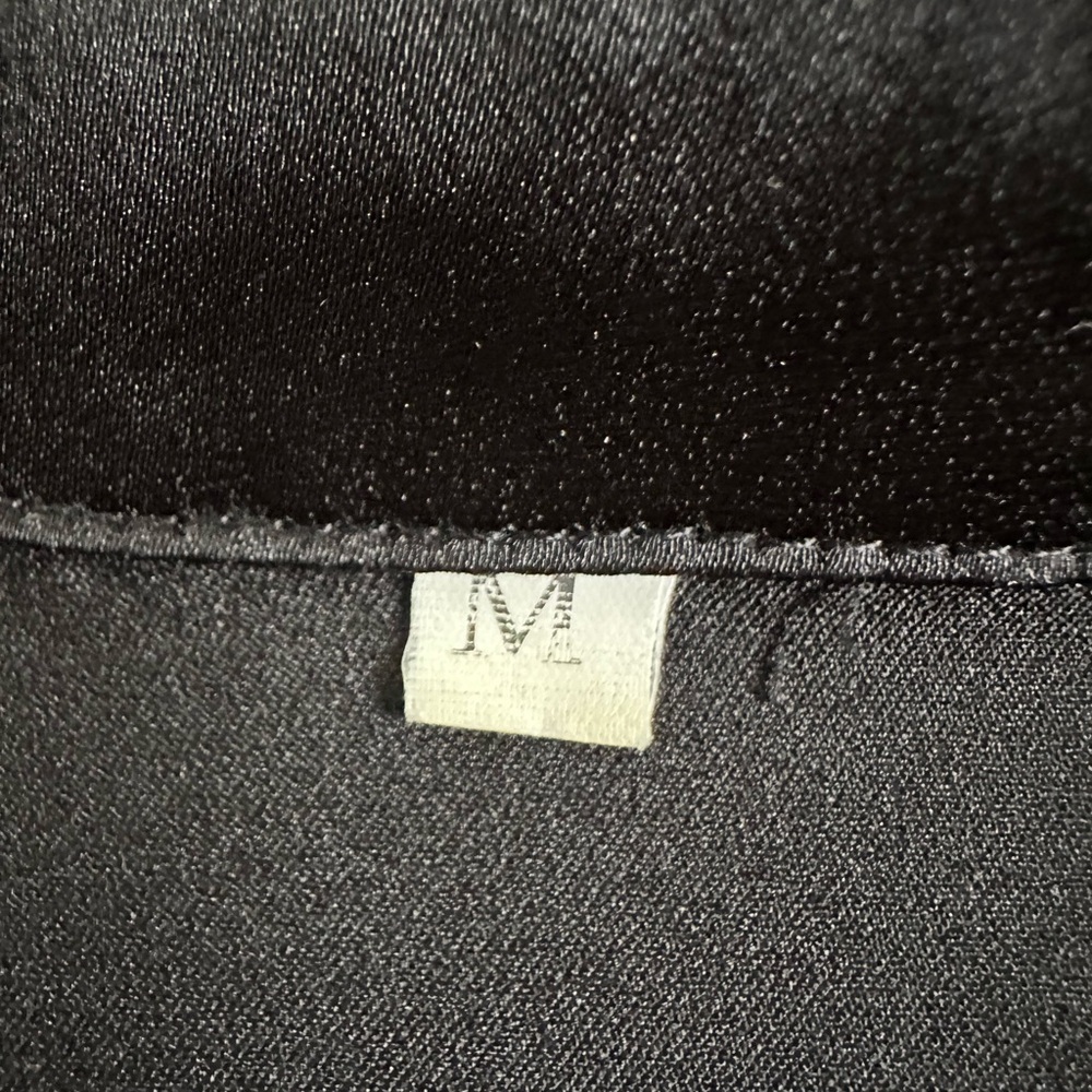 Women's Black Button Down Shirt NWOT - Picture 3 of 4